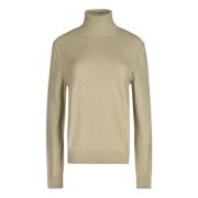 Maison Margiela Vinterchic Turtleneck Beige, Dam