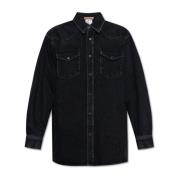 Acne Studios Denimskjorta Black, Herr