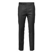 Sand Slim-fit Trousers Gray, Herr