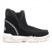 Mou Sneakers Black, Dam