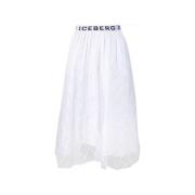 Iceberg midi kjol White, Dam