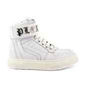 Philipp Plein Högsneakers White, Dam