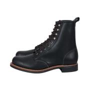 Red Wing Shoes Snörning Silvershmith Stövlar Black, Dam