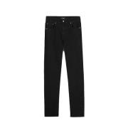 Represent Baggy Denim Byxor - Svart Black, Herr