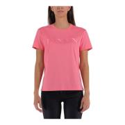 Lanvin Broderad T-shirt Pink, Dam