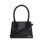 Jacquemus Le Grand Chiquito Tas Black, Dam