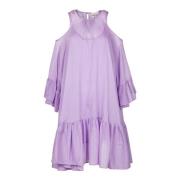Semicouture Short Dresses Purple, Dam