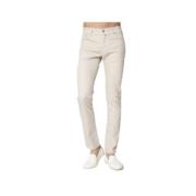 Jacob Cohën Slim Fit Kräm Bomull och Lyocell Jeans Beige, Herr