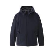 Woolrich Herr Softshelljacka med Dragkedja Blue, Herr