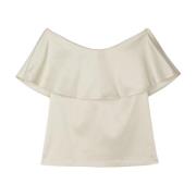 Stylein Smickrande Off-Shoulder Top White, Dam