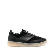 MM6 Maison Margiela Svarta Panelerade Låga Sneakers Black, Herr