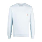 Maison Kitsuné Sweatshirts Blue, Herr