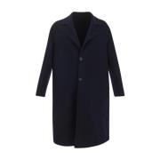 Lardini Single-Breasted Coats Blue, Herr
