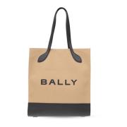 Bally Bar Keep On NS shoppingväska Beige, Dam