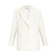 Off White Enradig blazer White, Dam