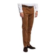 Brooks Brothers Milano Slim-Fit-byxor, corduroy Brown, Herr