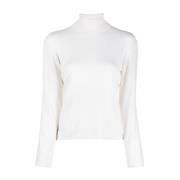 Barba Vita Sweatshirts för Kvinnor Aw23 White, Dam