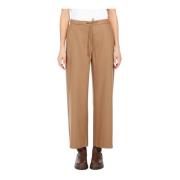 Max Mara Studio Raka byxor Beige, Dam