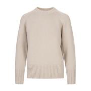 Fedeli Round-neck Knitwear Brown, Dam