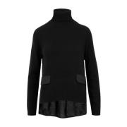 Semicouture Turtlenecks Black, Dam