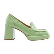 Laura Bellariva Stiliga Mocassin Pumps Green, Dam