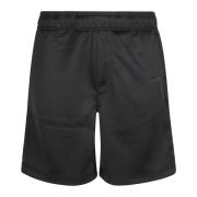 Lanvin Svarta Stickade Shorts Black, Herr