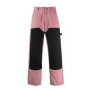 Rassvet Straight Trousers Pink, Herr