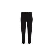 Elisabetta Franchi Slim-fit Trousers Black, Dam
