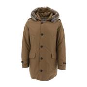 Woolrich Vinterjacka, Beige Beige, Herr