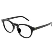 Saint Laurent Svart Transpare SL M122/F Solglasögon Black, Unisex