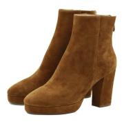 Lola Cruz Ankle Boots Brown, Dam