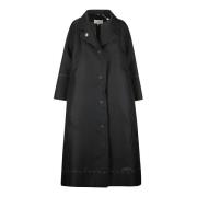 Maison Margiela Stilfull Coat för Män/Kvinnor Black, Dam