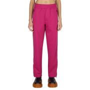 Moncler Elegant Colourblock Track Pants Pink, Dam
