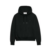 Ami Paris Unisex Hjärta Sweatshirt Black, Herr