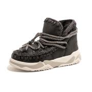 Mou Damsko Trainer Scoubidoo Lace Black, Dam