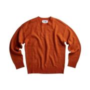 Nn07 Sion Crew 6501 tröja Orange, Herr