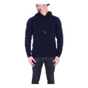 Tagliatore Blå Hoodie Blue, Herr