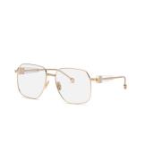 Philipp Plein Blankt Roséguld Solglasögon Beige, Unisex