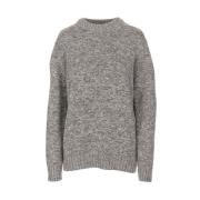 Kangra Round-neck Knitwear Gray, Herr