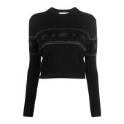 Chiara Ferragni Collection Knitwear Black, Dam
