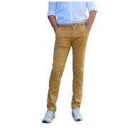 Mason's Slim Chino Byxor Brown, Herr