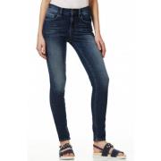 Liu Jo Divine Skinny Jeans - Hög Midja, Blå Tvättad Blue, Dam