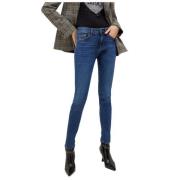 Liu Jo Divine Skinny Högmidjade Jeans Blue, Dam