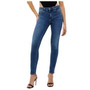 Liu Jo Högmidjade Divine Skinny Jeans Blue, Dam