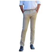 Mason's Slim Chino Byxor Beige, Herr