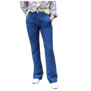 Mason's New York Flare Denim Byxor Blue, Dam