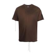 A-Cold-Wall Bruna T-shirts och Polos med Shiraga Lavata Design Brown, ...