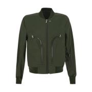 Rick Owens Bauhaus Flight Bomberjacka Green, Herr