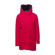 RRD Stratofabric Parka med Duck Down Fyllning Red, Dam