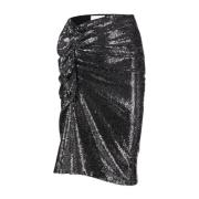 Isabel Marant Étoile Silver Dolen Kjol Gray, Dam